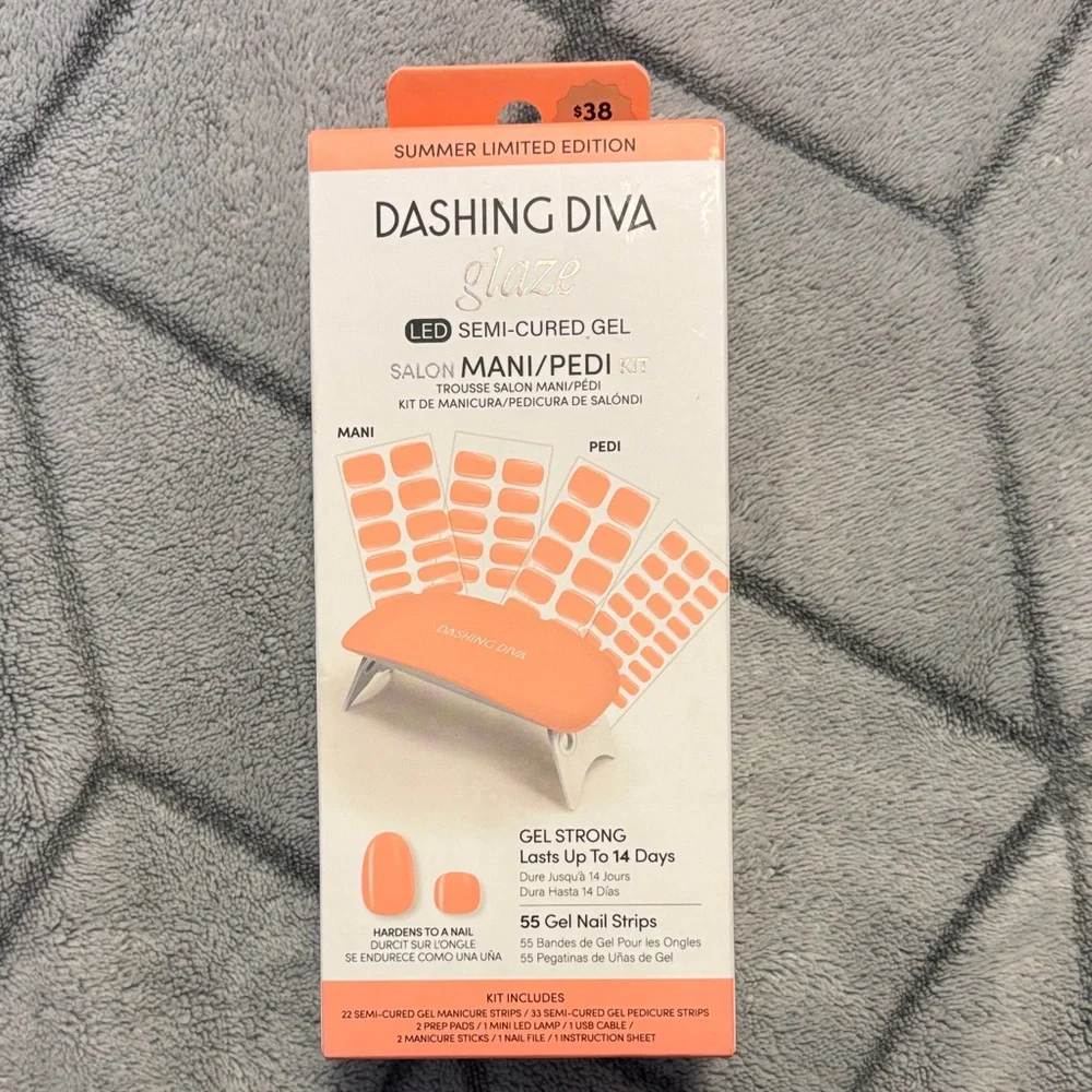 NEW Dashing Diva Glaze LED Semi-Cured Gel Kit